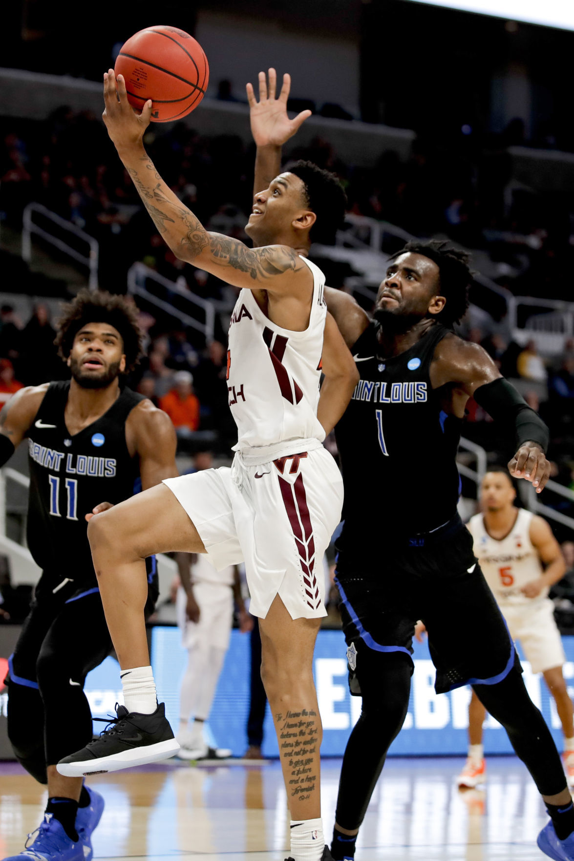 NCAA Saint Louis Virginia Tech Basketball